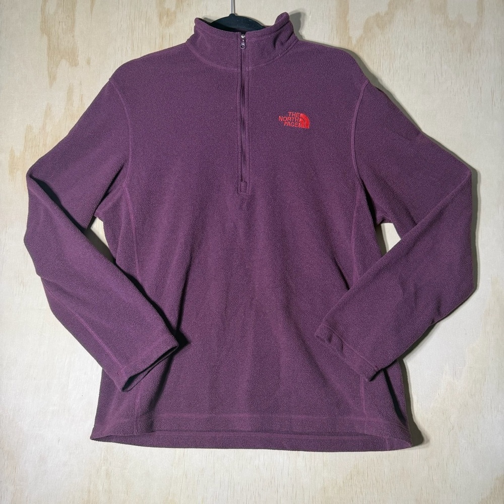 North Face 100 Glacier 1/4-zip‎ fleece pullover Men’s Medium